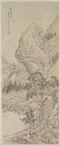 Manzara by China, Qing dynasty