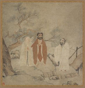 1368 ve 1644 yılları arasında Sakyamuni, Laozi ve Konfüçyüs, by Chinese Master