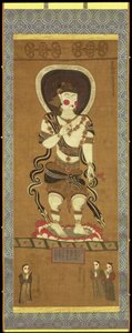 Avalokitesvara, Mogao Mağaralarından Merhamet Budası, Dunhuang, Gansu Eyaleti, Çin by Chinese School