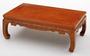 Kang Masası, Ming Hanedanlığı (ahşap)