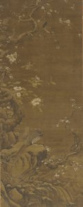 Sülünler ve Karla Kaplı Erik Çiçekleri, Ming veya Qing hanedanı, 15.-18. yüzyıl