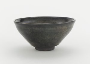 Çay kasesi, Fujian eyaleti, Kuzey Song veya Güney Song hanedanı, 12.-13. yüzyıl (seramik)