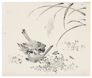 On Bambu Serisi, 18. yüzyıl by Chinese School