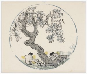 On Bambu Serisi, 18. yüzyıl by Chinese School