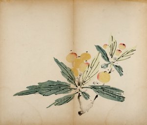 On Bambu Stüdyo Baskısı, 1643 (tahta blok) by Chinese School