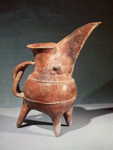 Üç ayaklı Kuei sürahisi, Weifang, Shandong, Longshan Kültürü, MÖ 3.-2. binyıldan (kil) by Chinese School