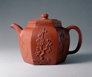 Yixing Altıgen Çaydanlık, Çin, 17. yüzyıl sonu (taş eşya)