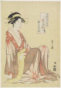 Sessiz f Shizutamaya Hosho, c. 1794-1795