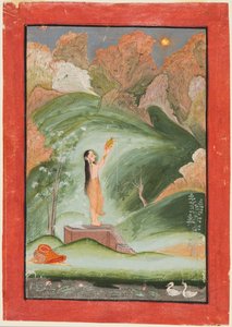 Güneşe Tapınma Surya Puja, c. 1810.