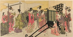Genji Masalı Yugao Bölüm Parodi by Chokosai Eisho