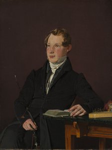 Johann Henning Kjetil Hjardemaal, 1833. by Christen Købke