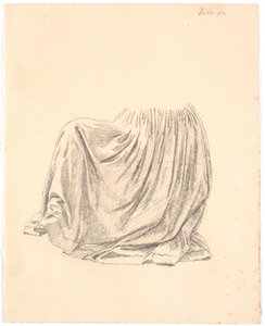 Draperstudie by Christen Købke