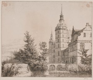 Frederiksborg Kalesi. Møntbroen