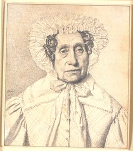 Maren Krohn'un Portresi, b. Rasmussen by Christen Købke