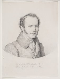 Niels Schyth'in Portresi by Christen Købke