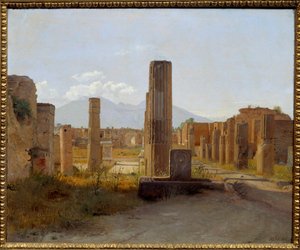 Pompei Forumu. Christen Kobke