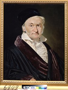 ""Alman bilim adamı Karl (Carl) Friedrich Gauss