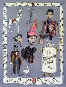 Schiaparelli'nin moda evi için reklam