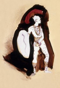 Jean Cocteau'nun 'Cehennem Makinesi'nde bir asker için kostüm by Christian Bérard