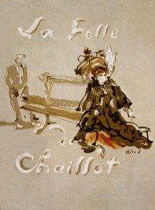 Jean Giraudoux'nun oynadığı 'The Madwoman of Chaillot' filminin kapağı