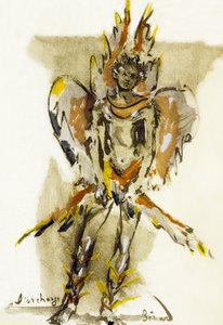 Jean Giraudoux'nun "Amphitryon 38"inden İllüstrasyon by Christian Bérard