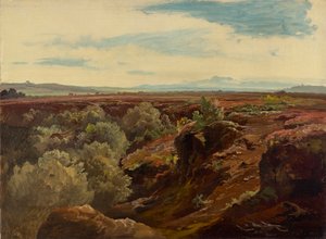 Oberhausen yakınlarındaki Amper'de by Christian Ernst Bernhard Morgenstern