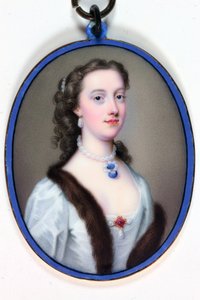 Leydi Margaret Cavendish-Holles-Harley, Portland Düşesi (emaye)