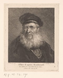 Bere ve sakallı yaşlı adam Rembrandt Tarzında İnsanlar (dizi başlığı)