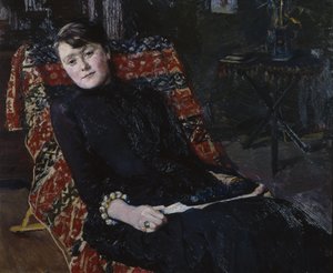 Oyuncu Constance Brown by Christian Krohg