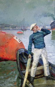 İçeri Çekmek by Christian Krohg