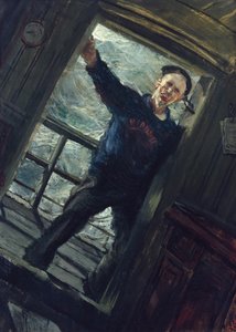 Direksiyon Açılışında (boyama) by Christian Krohg