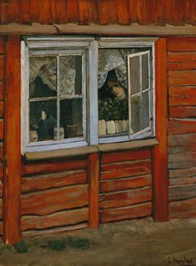 Dias üzerinde yazılı bir başlık yok by Christian Krohg