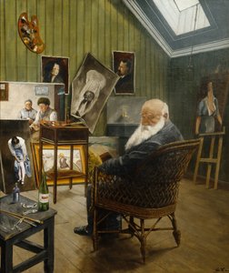 otoportre by Christian Krohg