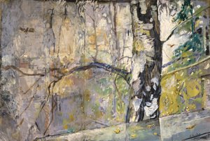 Halfdan Svartes caddesinde bahar (Oslo) by Christian Krohg