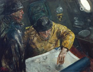 Rota ayarlandı, c.1888 by Christian Krohg