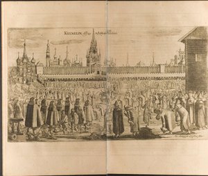 Eşek, Moskova Kremlin İllüstrasyonunda Seyahatlerden Büyük Muscovy Düküne ve t
