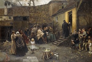 Tutuklamak; Bir tutuklama, 1881 by Christian Ludwig Bokelman