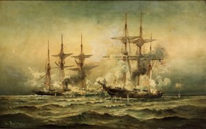 Kearsarge ve Alabama, Fransa
