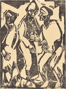 üzerinde düşünme by Christian Rohlfs