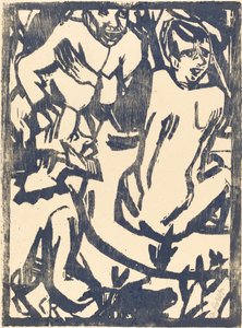 Susanna ve Yaşlılar, 19161917. by Christian Rohlfs