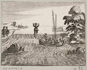 Adam Olearius til illüstrasyon, “Dahice Şair Schich Saadi tarafından Farsça Rosenthal […]”, Schleswig 1660