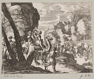 Adam Olearius til illüstrasyon, “Dahice bir şair Schich Saadi tarafından Farsça Rosenthal […]”, Schleswig 1660