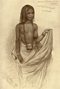 Bishari Kızı, Asvan, Mısır, 3.