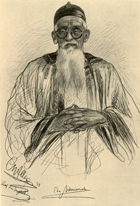 Gözlüklü Çinli adam, 1898.