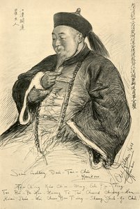 Ekselansları Dau-Tai-Chu, Hankow, Çin, 1898. by Christian Wilhelm Allers