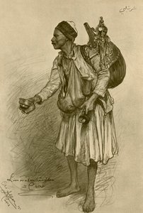 Limonata satıcısı, Kahire, Mısır, 1898. by Christian Wilhelm Allers
