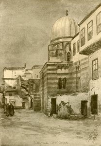 Cami, Kahire, Mısır, 1898. by Christian Wilhelm Allers