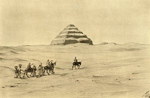 Kahire yakınlarındaki Saqqara
