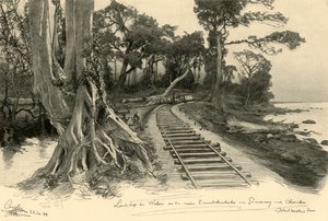 Demiryolu, Weleri, Java, 1898.