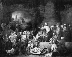 Hastaları İyileştiren İsa, 1742.